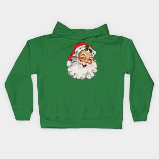 Vintage Santa Kids Hoodie